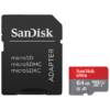 כרטיס זיכרון 64GB עמיד בפני מים וזעזועים אידיאלי לטלפונים חכמים התומכים ב Android אידיאלי לטלפונים חכמים ולטאבלטים של ™Android כרטיס עמיד בפני מים ,טמפרטורות, זעזועים, מגנטים ורנטגן מהירות העברה של עד 100MB/s בעל דירוג 10Class לצילום וניגון סרטונים באיכות Full HD גיבוי קבצים בקלות עם אפליקציית "SanDisk Memory Zone" מגיע עם מתאם SDTM‎ לשימוש במצלמות