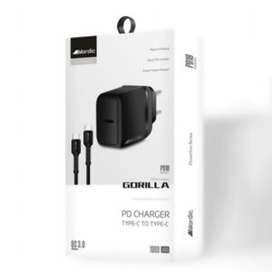 מטען מהיר מסוג USB-C בהספק 18 וואט מבית Nordic