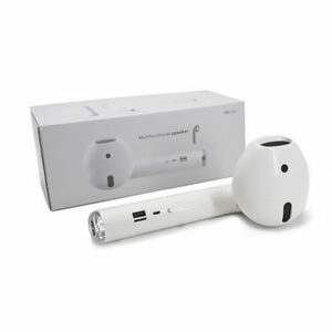 רמקול בלוטוס עוצמתי בצורת אוזניות AirPods ענקיות