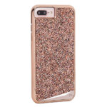 מגן כיסוי לאייפון 6/6S/7/8 פלוס קריסטל זהב-ורוד Case Mate