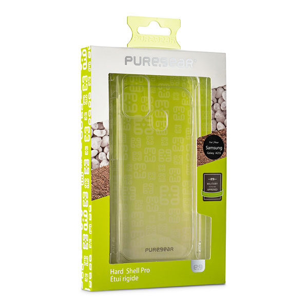 מגן כיסוי Hard Shell שקוף לגלקסי A21s מבית PureGear