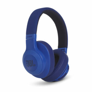 אוזניות JBL E55BT קשת אלחוטיות בעלות צליל מרחבי כחול