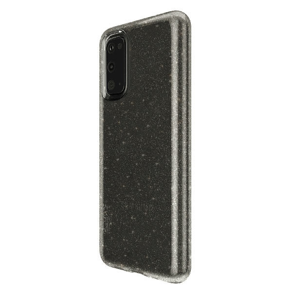 מגן כיסוי לגלקסי S20 שקוף שחור נצנצים Skech Matrix Sparkle