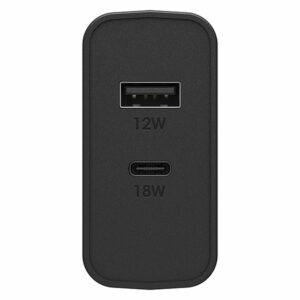 ראש מטען מהיר לשני מכשירים בהספק 30 וואט Otterbox