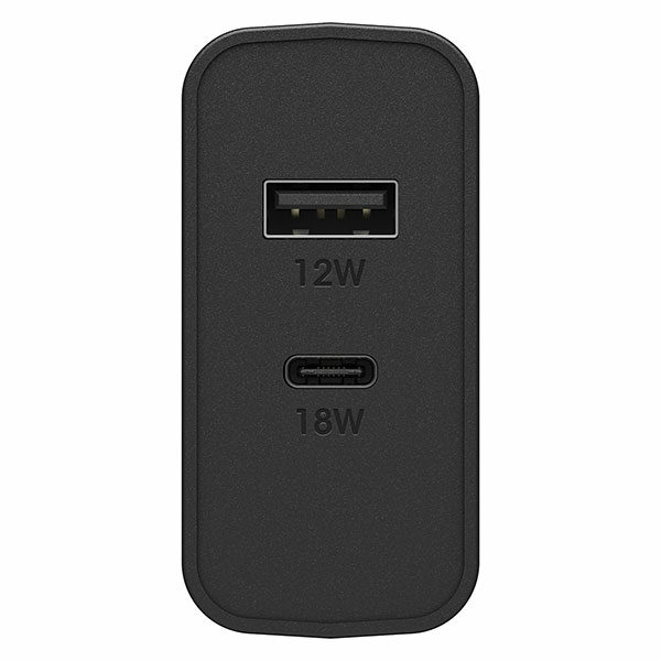 ראש מטען מהיר לשני מכשירים בהספק 30 וואט Otterbox