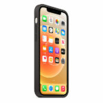 מגן כיסוי מקורי לאייפון 12 פרו שחור תומך MagSafe