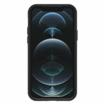 מגן כיסוי OtterBox Symmetry שחור לאייפון 12 פרו תומך MagSafe