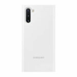 כיסוי ספר חכם לגלקסי נוט 10 מקורי לבן Samsung Clear View