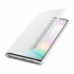 כיסוי ספר חכם לגלקסי נוט 10 מקורי לבן Samsung Clear View