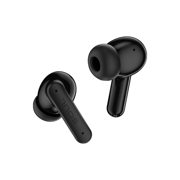 אוזניות Soul S-Live 30 עם סינון רעשים חיצוניים ועיצוב ייחודי בצבע שחור