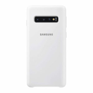 כיסוי סיליקון רך ונעים לגלקסי S10 מקורי לבן Samsung Silicone Cover