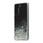 מגן כיסוי לגלקסי S21 פלוס שקוף נצנצים פורח Case Mate