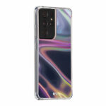 מגן כיסוי לגלקסי S21 אולטרה שקוף צבעוני Case Mate