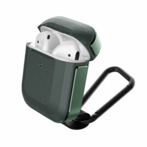 כיסוי ל AirPods ירוק קשיח ואלגנטי X-Doria Raptic Trek