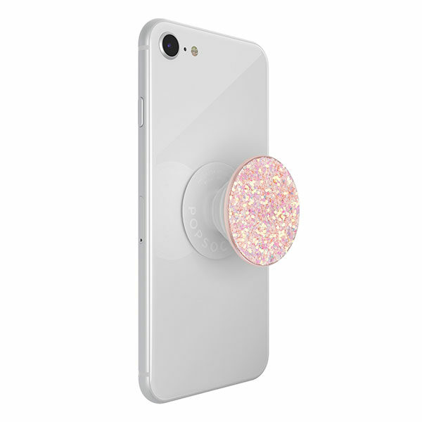 פופסוקט תופסן לסמארטפון ורד נוצץ PopSocket Sparkle Rose