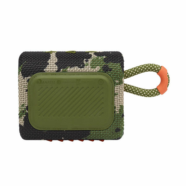 רמקול JBL GO 3 צבאי עם מבנה קומפקטי וסאונד עוצמתי יבואן רשמי