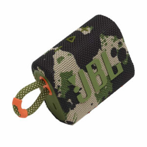 רמקול JBL GO 3 צבאי עם מבנה קומפקטי וסאונד עוצמתי יבואן רשמי