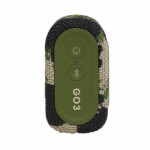 רמקול JBL GO 3 צבאי עם מבנה קומפקטי וסאונד עוצמתי יבואן רשמי