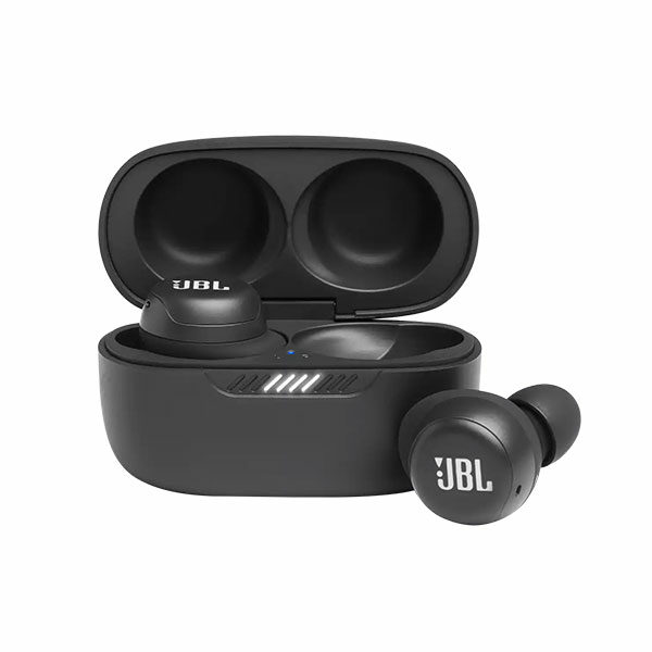 אוזניות אלחוטיות JBL Live Free NC+ TWS שחור לספורט עם סינון רעשים