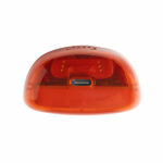אוזניות אלחוטיות JBL Tune 225 TWS שקוף כתום עם חיי סוללה ארוכים