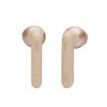 אוזניות אלחוטיות JBL Tune 225 TWS זהב עם חיי סוללה ארוכים