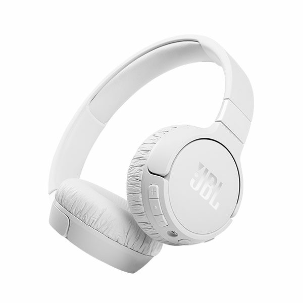 אוזניות קשת אלחוטיות JBL Tune 660BTNC לבן עם סינון רעשים
