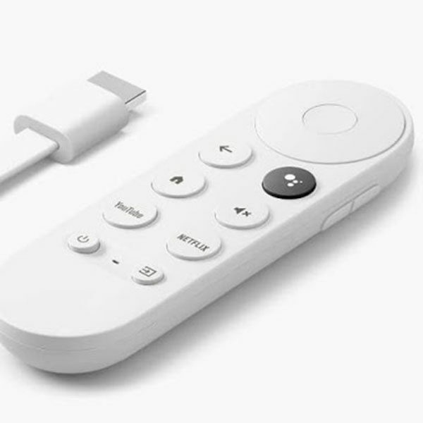 סטרימר Chromecast עם Google TV תומך ב-4K HDR עם שלט חכם