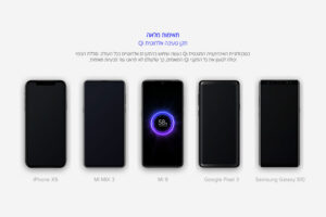 מטען נייד אלחוטי שיאומי מקורי 10000mAh מהיר Mi Wireless Power Bank