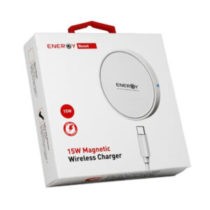 מטען אלחוטי מהיר מגנטי Energy Boost Magnetic 15W