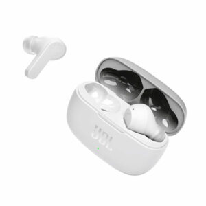 אוזניות JBL Wave 200 לבנות | אלחוטיות עם באסים עמוקים