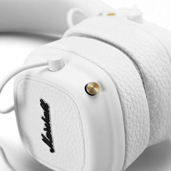 אוזניות אלחוטיות מרשל Marshall Major 2 Bluetooth יוקרתיות לבן