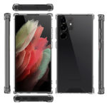 כיסוי לגלקסי S22 אולטרה Hard Shell שקוף קשיח עם במפרים PureGear