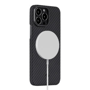 כיסוי לאייפון 13 פרו מקס PITAKA MagEZ Case 2 תומך MagSafe שחור