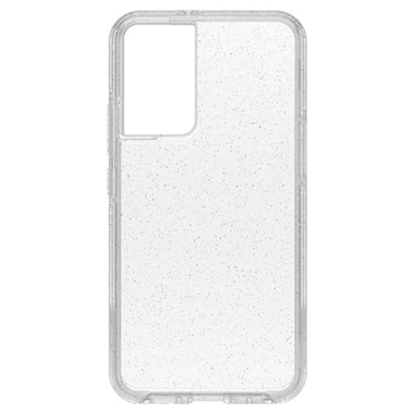 כיסוי לגלקסי S22 פלוס שקוף נצנצים Otterbox Symmetry חזק עם אחריות לשנה