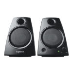 רמקולים Logitech Z130 סטריאו למחשב שחור
