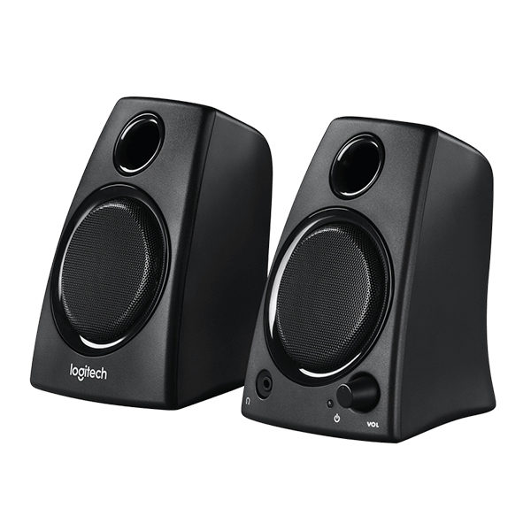 רמקולים Logitech Z130 סטריאו למחשב שחור