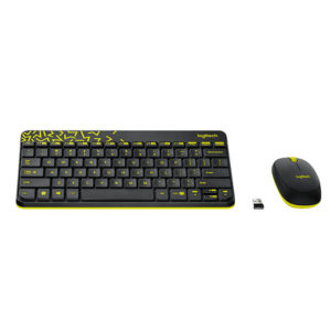 מקלדת ועכבר אלחוטיים Logitech MK240 Nano Wireless