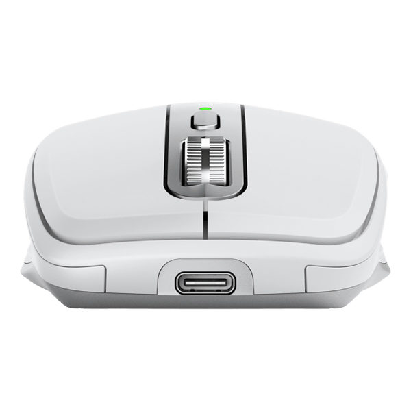 עכבר Logitech MX Anywhere 3 אלחוטי למחשב טעינה מהירה אפור בהיר