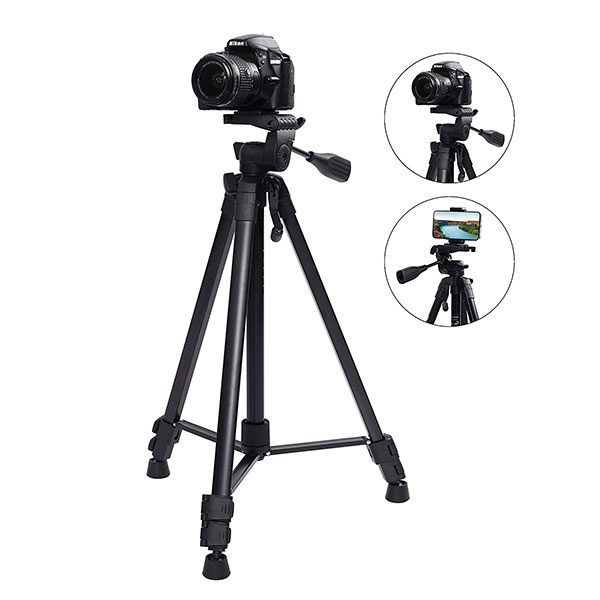 חצובה מקצועית למצלמה או סמארטפון גובה 1.57 מטר FotoPro DIGI9300