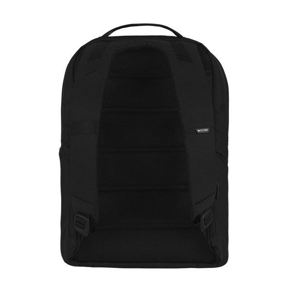 תיק למחשב נייד 16 אינץ' עם 3 תאים Incase City Compact Backpack Diamond Ripstop שחור