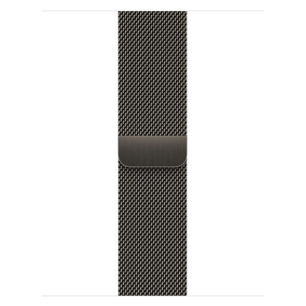 שעון חכם Apple Watch Series 7 41mm שחור פלדת אל-חלד תומך GPS ו-Cellular עם רצועת Milanese Loop