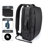 תיק גב אלגנטי איכותי ארגונומי Toiko Business Bag שחור