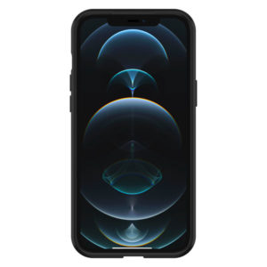 כיסוי לאייפון 12 פרו מקס שקוף שחור Otterbox React דק ועמיד במיוחד