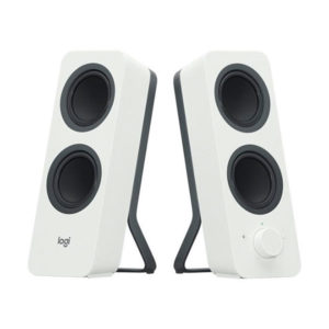 רמקולים בלוטוס Logitech Z207 קומפקטיים סטריאו למחשב לבן