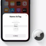 איירטאג AirTag - למציאת חפצים בקלות (יחידה אחת) | Apple