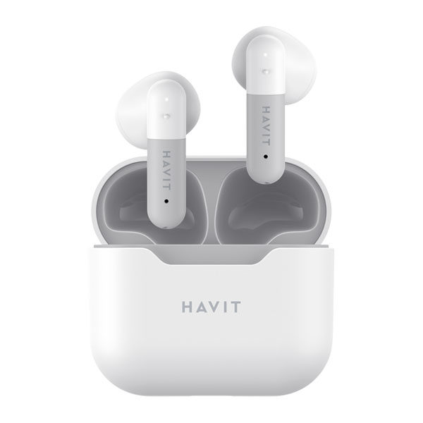 אוזניות אלחוטיות TW960 לבן Havit עם באס עמוק
