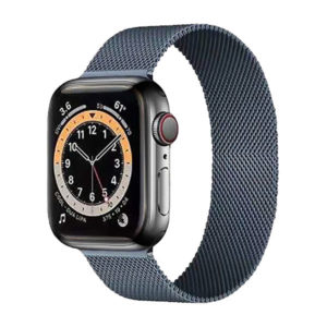 רצועת מתכת לאפל ווטש כחול כהה 38/40/41 מ"מ Target Strap