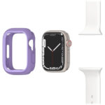 כיסוי לשעון אפל סגול 45 מ"מ סדרה 7 Otterbox EXO Edge