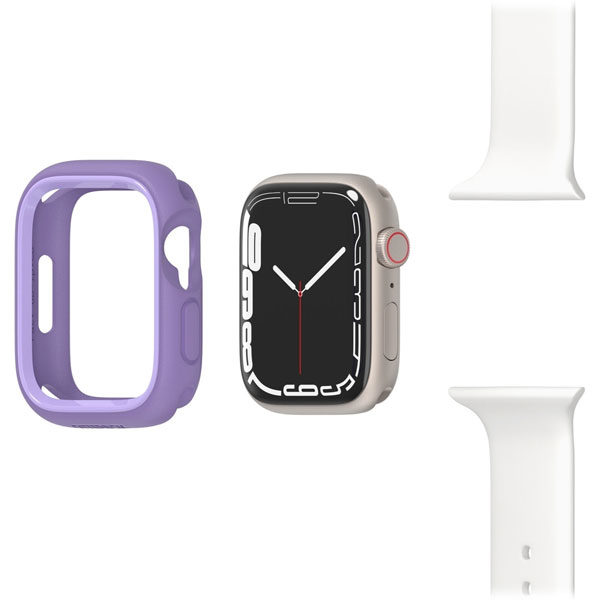 כיסוי לשעון אפל סגול 45 מ"מ סדרה 7 Otterbox EXO Edge