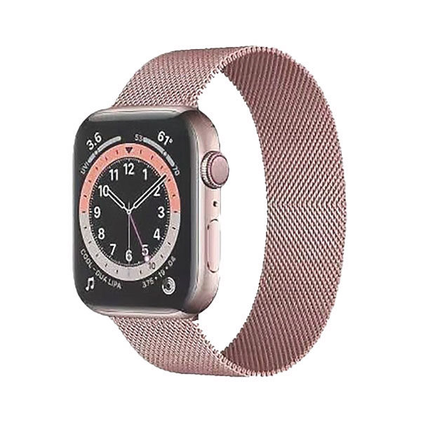 רצועת מתכת לאפל ווטש זהב ורוד 38/40/41 מ"מ Target Strap